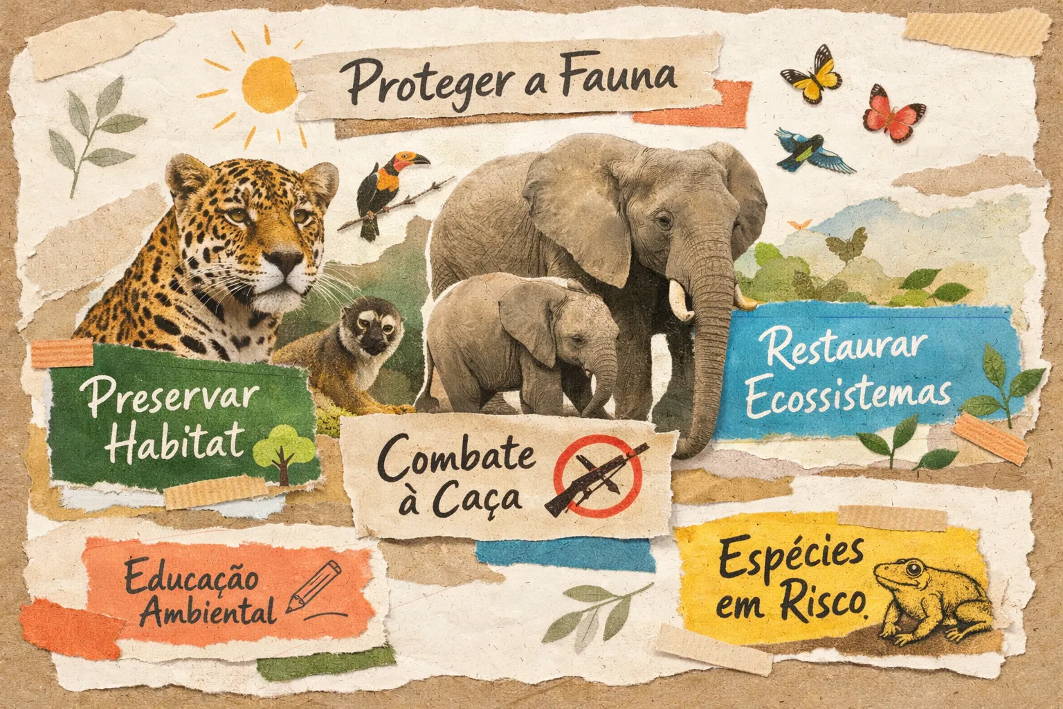 5 ações para reduzir a defaunação no Antropoceno