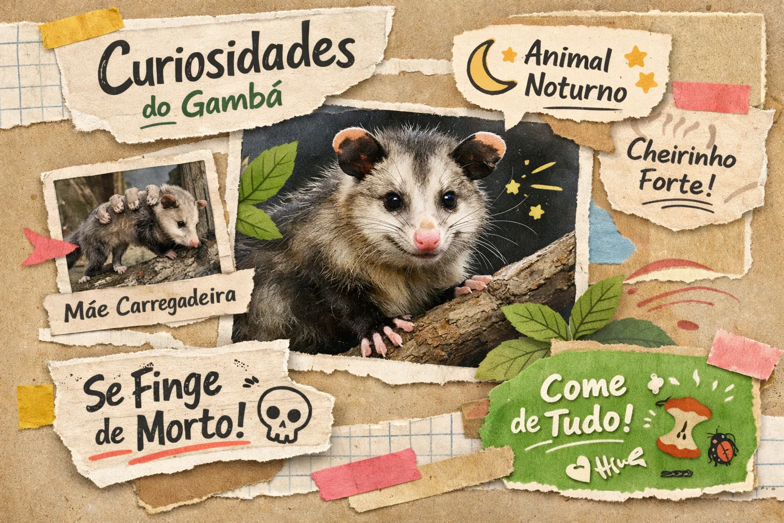 O que você precisa saber sobre os gambás